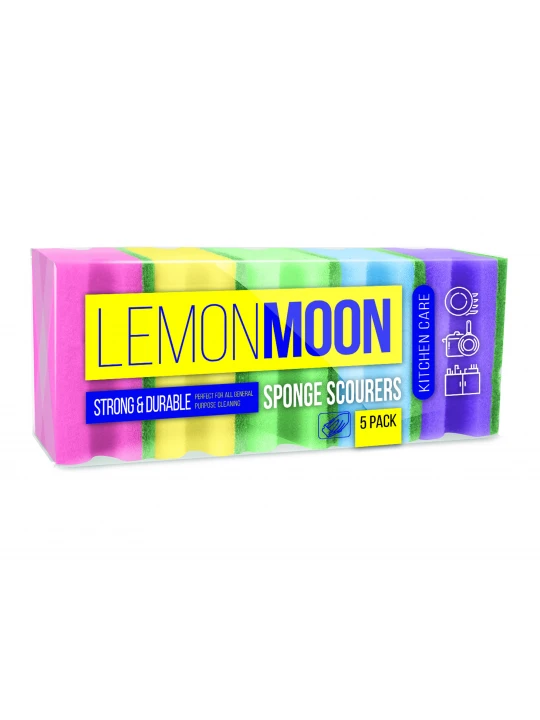 Kitchen sponge and scourer LEMONMOON L002 5ՀԱՏ (513227) 