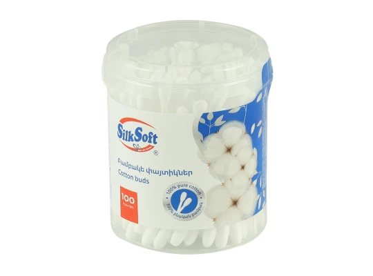 Ватные палочки SILK SOFT 100PC (704111) 