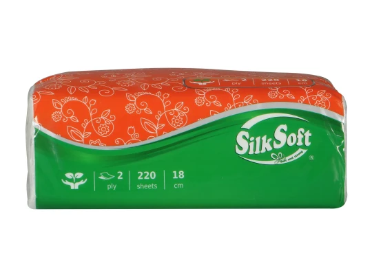 Салфетка SILK SOFT 220 ՀԱՏ 2Շ 18ՍՄ (010405) 