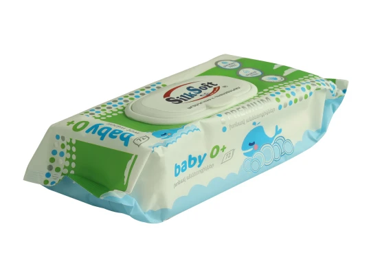 Влажные салфетки SILK SOFT PREMIUM BABY 72PC (010269) 