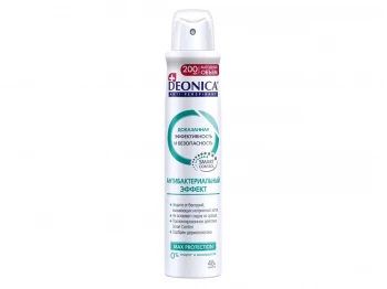 Deodorant DEONICA SPRAY ANTIBACTERIAL 200ML (035425) 