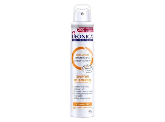 Deodorant DEONICA SPRAY VITAMIN ENERGY 200ML (035432) 