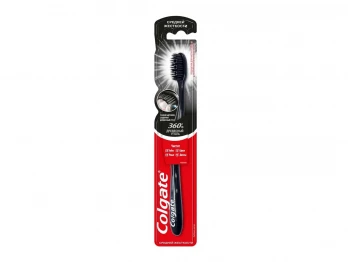 Բերանի խոռոչի խնամքի պարագա COLGATE TOOTHBRUSH 360C CHARCOAL CN01010A (100228) 