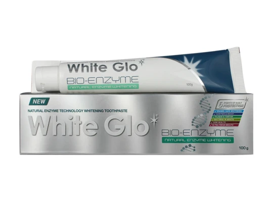 Oral care WHITE GLO TOOTH PASTE WHITENING BIO-ENZYME 100ML (001797) 