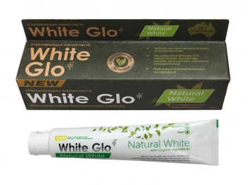 Уход за полостью рта WHITE GLO TOOTH PASTE WHITENING NATURAL WNITENESS 100ML (001476) 