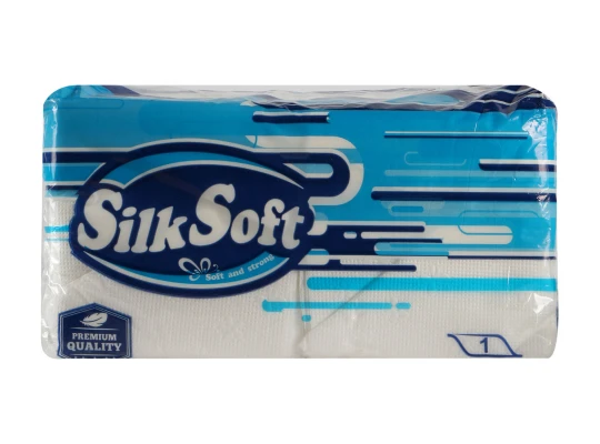 Салфетка SILK SOFT 200 ՀԱՏ 1Շ 25X25 դուբլ (000879) 