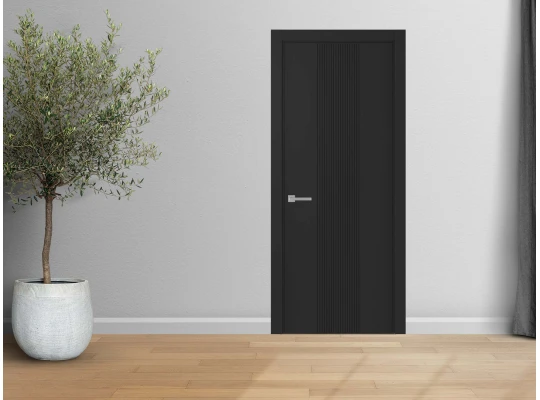 Room doors YUKKA ЭКЗА 4 (3) ГРАФИТ 