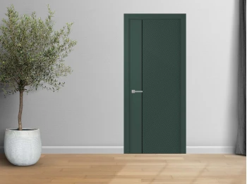 Room doors YUKKA ЭКЗА 8М (3) ЧЕРНОЕ ОЛИВА СОФТ 