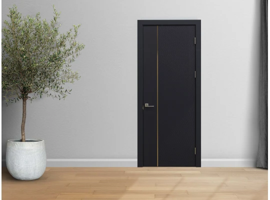 Room doors YUKKA ЭКЗА 8М ДГ(3) (золото) ИНДИГО 