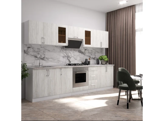Kitchen set HOBEL X101 (7050) 8681/ORMA 144 (10) 