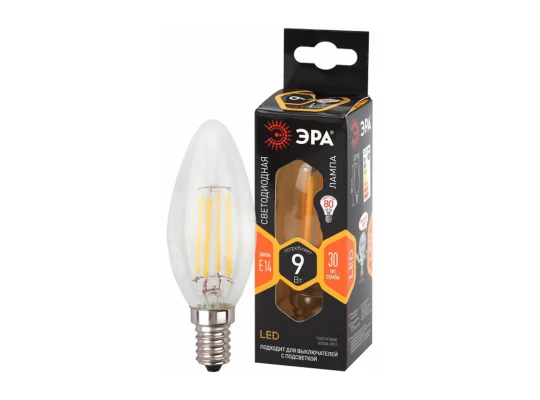 Lamp ERA F-LED B35-9W-827-E14 