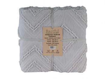 Покрывало RESTFUL NAKI01 180X250 LIGHT GREY 