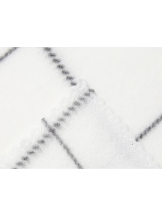 Plaid SIMA-LAND ЭКОНОМ И Я KLETKA 150X200 WHITE (9849866)