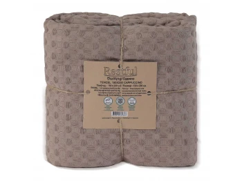 Plaid RESTFUL TENCEL 150X230 CAPPUCCINO 