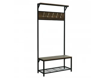 Coat rack HOBEL WMX-HG-46 METAL BLACK/K354 (1) 