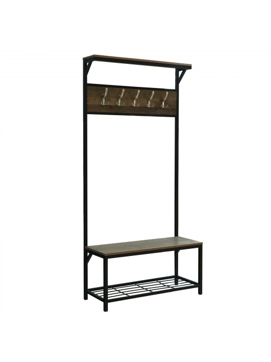 Coat rack HOBEL WMX-HG-46 METAL BLACK/K354 (1) 
