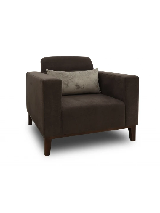 Sofa set HOBEL DALI 3+1+1 BROWN BREEZE 12/CAPPUCCINO MONACO 4 (3) 