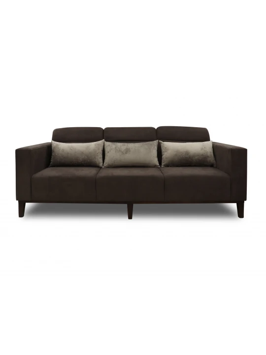 Sofa set HOBEL DALI 3+1+1 BROWN BREEZE 12/CAPPUCCINO MONACO 4 (3) 