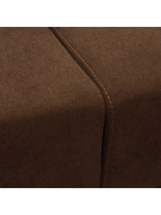 Sofa set HOBEL DALI 3+1+1 DARK BROWN BREEZE 12/CREAM FOREVER 910 (3) 