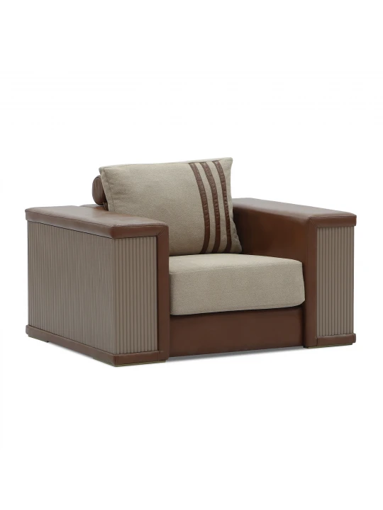Гарнитур HOBEL FANDI 3+1+1 HONEY PHANTOM 6/BEIGE BUKLE 5 (3) 
