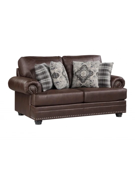 Sofa set HOMELEGANCE SIA 9260 DB-1/2/3 1+2+3. 