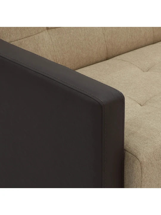 Sofa set HOBEL MARVEL 3+1+1 BROWN 3673/LIGHT BROWN SCANDI 4 (4) 