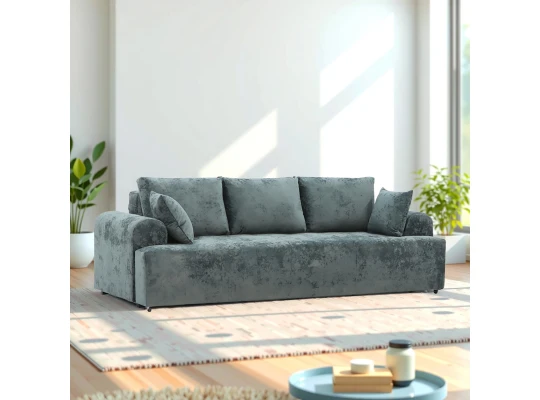 Sofa HOBEL BARON DARK GREY MONACO 15/ NIAGARA LIGHT GREY (3) 