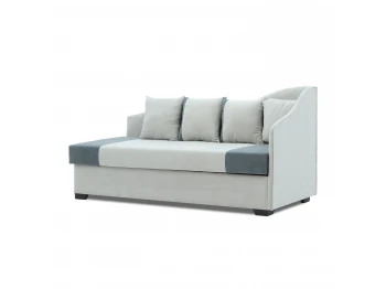 Sofa HOBEL BIG-BEN LIGHT GREY VIVALDI 6/ DARK GREY VIVALDI 8 R(2) 