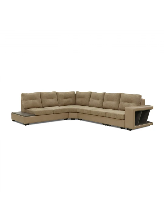 Sofa HOBEL CORNER CORONA CREAM PHANTOM 11/LIGHT BROWN BEATTO 1015 L (10) 