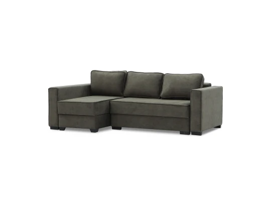 Բազմոց HOBEL CORNER LIZA PLUS DARK BROWN JAGUAR 18 L (5) 
