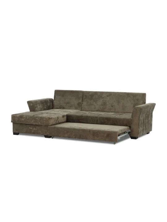Диван HOBEL CORNER TEXAS BROWN MONACO 5 L (5) 