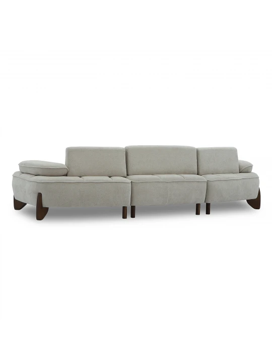 Диван HOBEL DANIA 3 STR CREAM BONCUK 4/ BROWN BEATTO 1012 (3) 