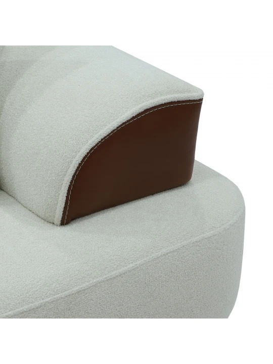Sofa HOBEL MANHATTAN HONEY PHANTOM 6 /WHITE BONCUK 2 (1) 