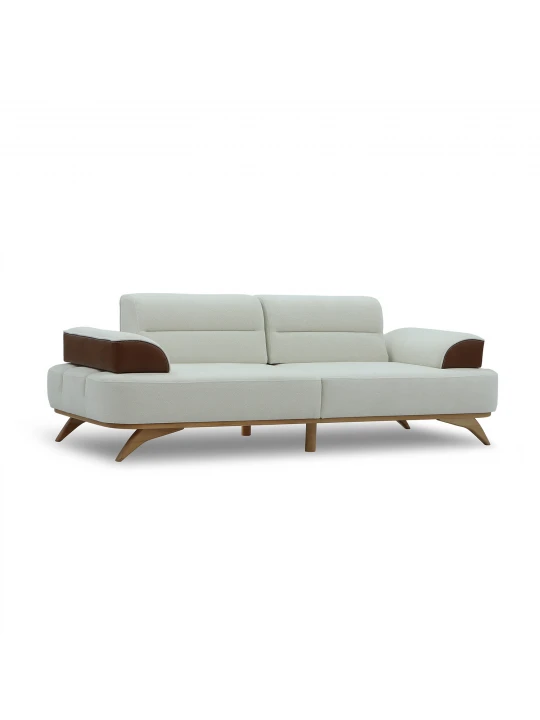 Sofa HOBEL MANHATTAN HONEY PHANTOM 6 /WHITE BONCUK 2 (1) 