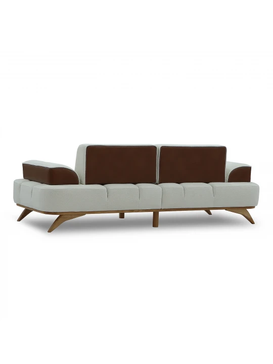 Sofa HOBEL MANHATTAN HONEY PHANTOM 6 /WHITE BONCUK 2 (1) 