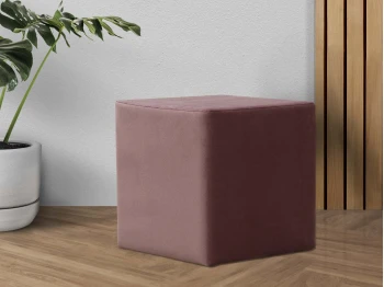 Stool & pouf VEGA RECTANGULAR TEXTILE (35X35X38) 