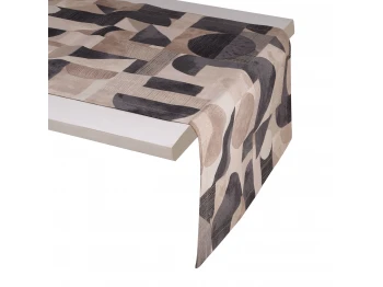 Скатерть VETEXUS VDS 45X220 DUCK GEOMETRY BEIGE (708553) 