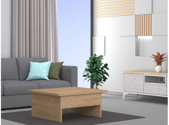 Стол-трансформер HOBEL LIFT 80X80X160 K086 (1) 