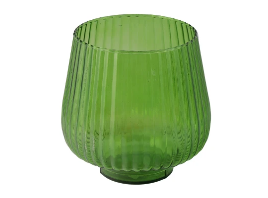 Vases KOOPMAN GLASS 165XH185MM STRIPES (233613) (YE1000520)