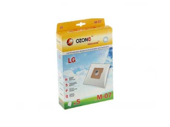 Мешки для пылесосов OZONE M-07 (X5) 