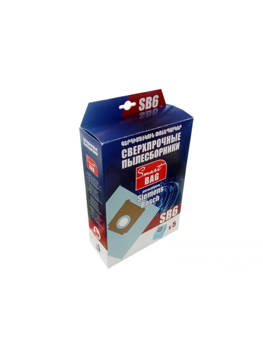 Мешки для пылесосов SMART BAG SB6 (X5) 