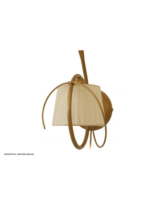 Sconce SEVERNIY SVET RAPSODIA ABAJUR 1-Р. ЗОЛ.E14 
