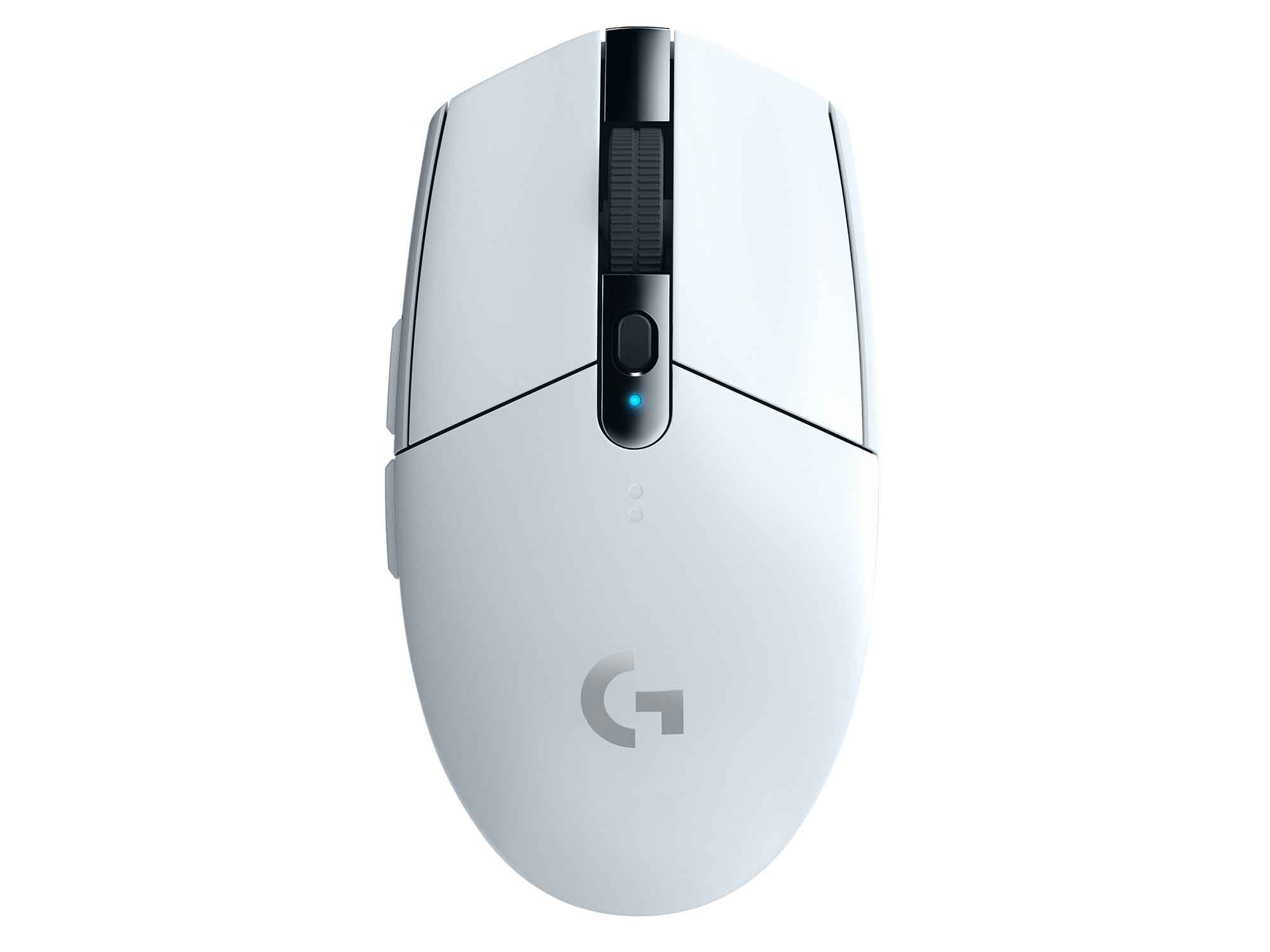 კომპიუტერული მაუსი LOGITECH G305 LIGHTSPEED WIRELESS/BLUETOOTH GAMING (WHITE)
