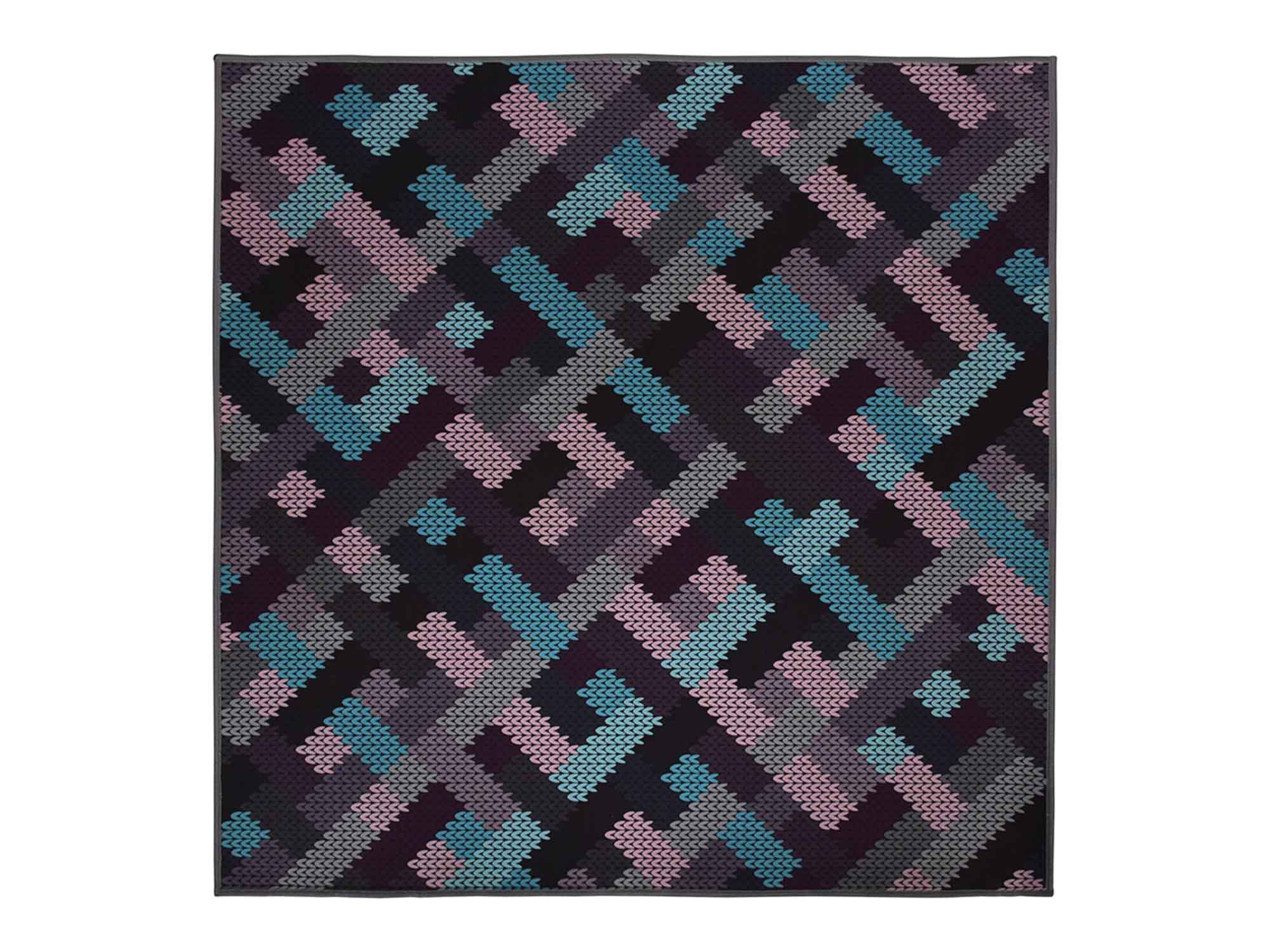 ნოხი VORTEX 24342 VELUR ISLAND 90X90CM
