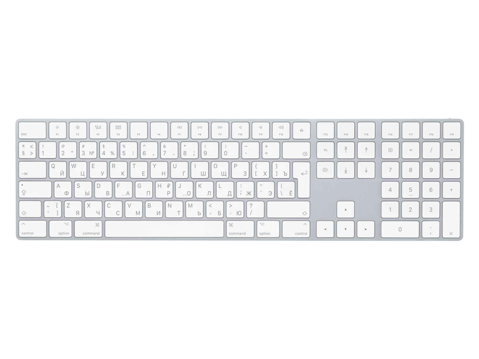 კლავიატურა APPLE MAGIC KEYBOARD WITH NUMERIC KEYPAD