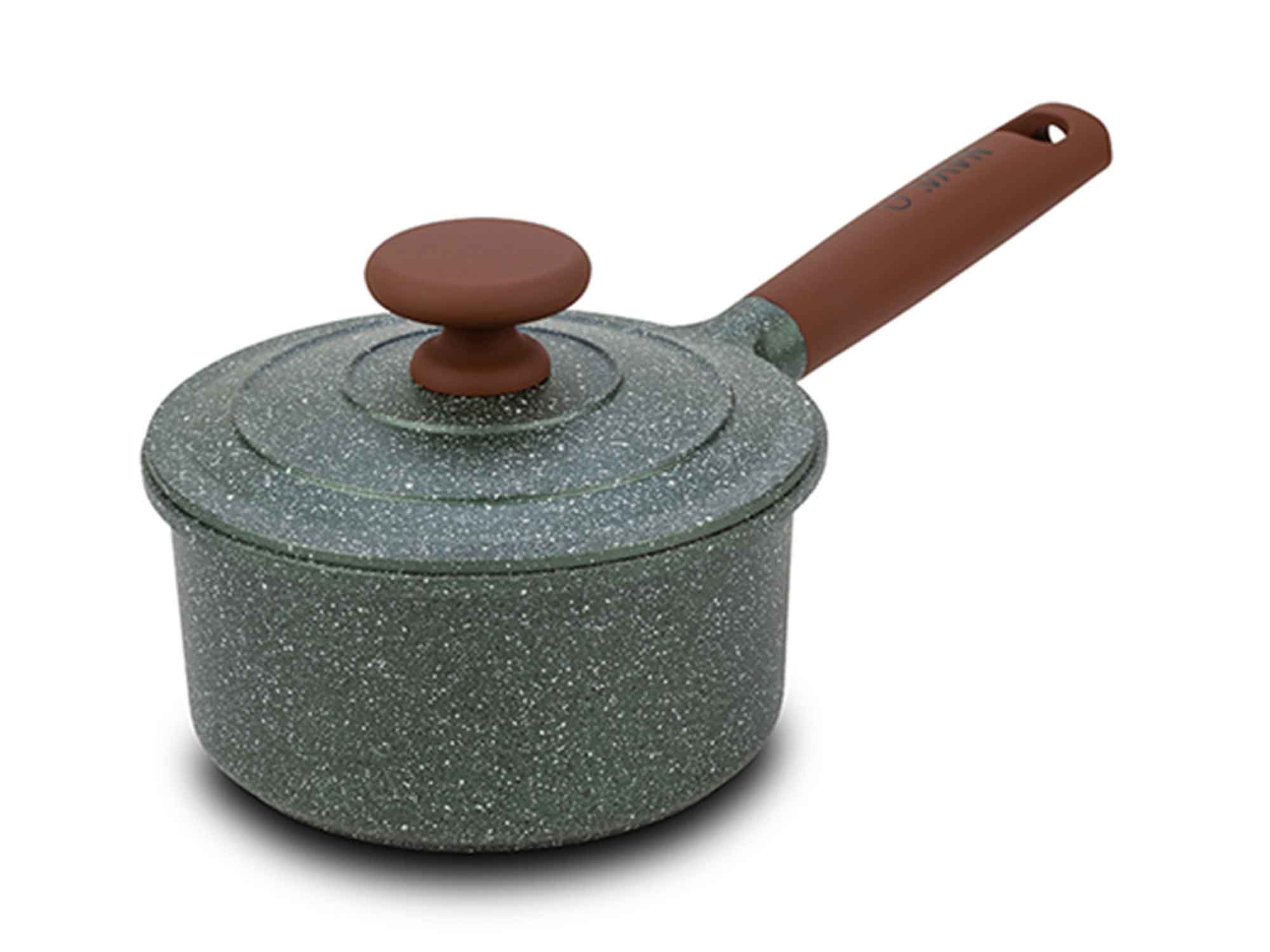 ქვაბი NAVA 10-255-025 OMEGA STONE COATING MILK POT 16CM