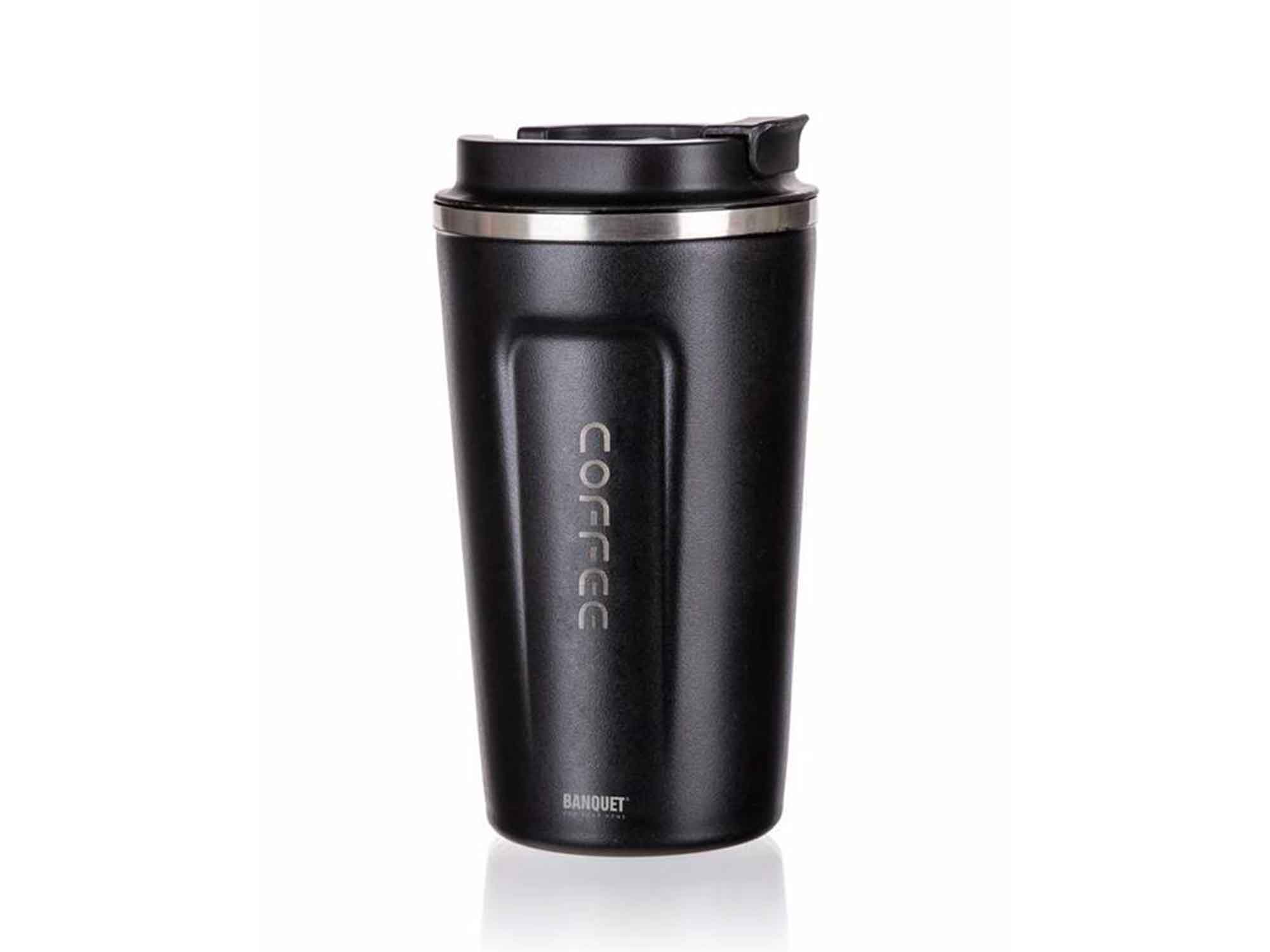 თერმოსი BANQUET 48788563 ARTY BLACK MUG TRAVEL 450ML