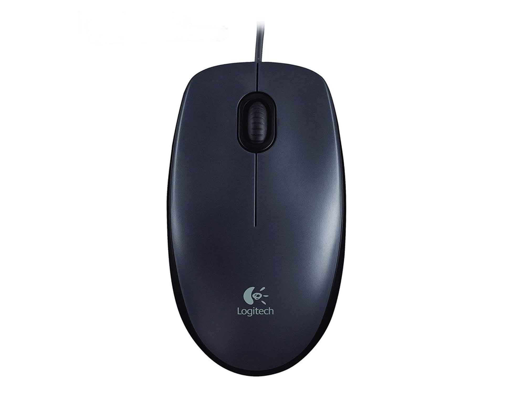კომპიუტერული მაუსი LOGITECH M90 (GREY)