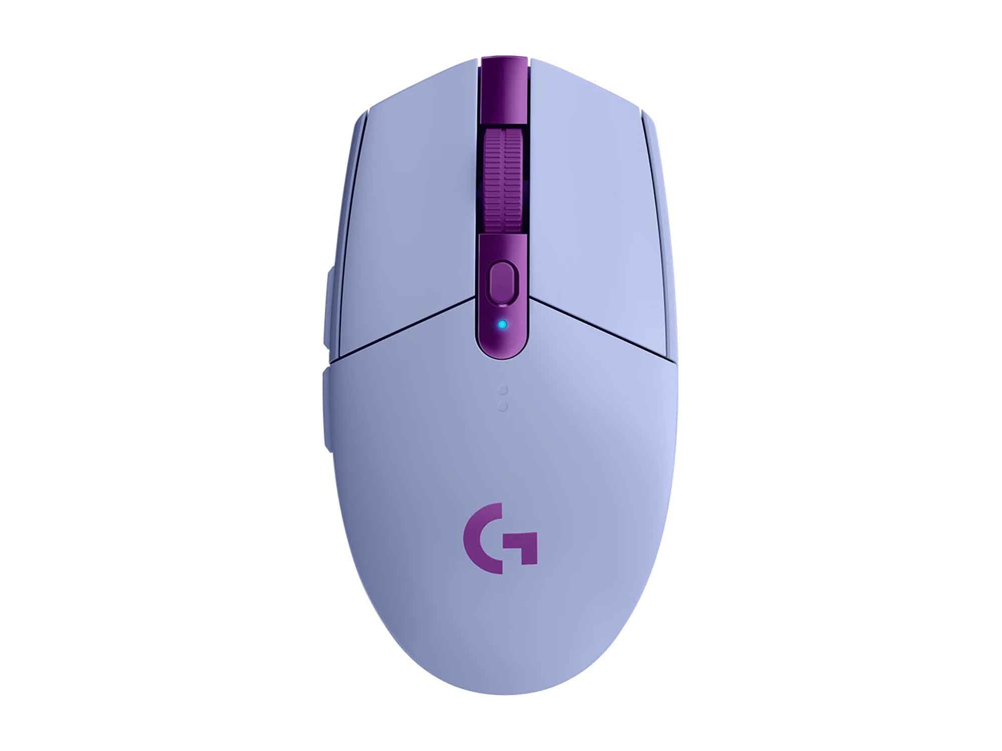 კომპიუტერული მაუსი LOGITECH G305 LIGHTSPEED WIRELESS/BLUETOOTH GAMING (LILAC)
