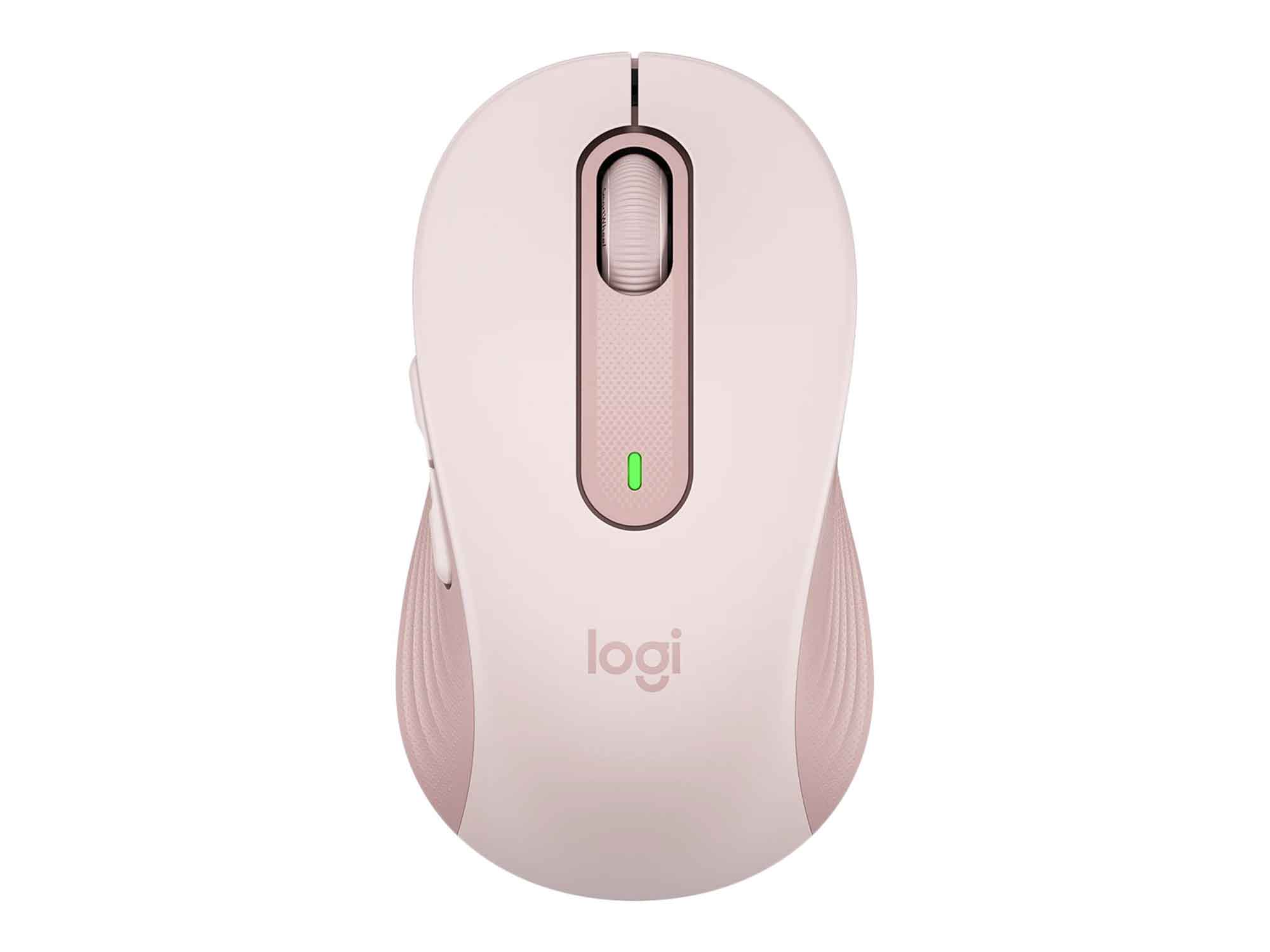 კომპიუტერული მაუსი LOGITECH M650 SIGNATURE WIRELESS/BLUETOOTH (ROSE)